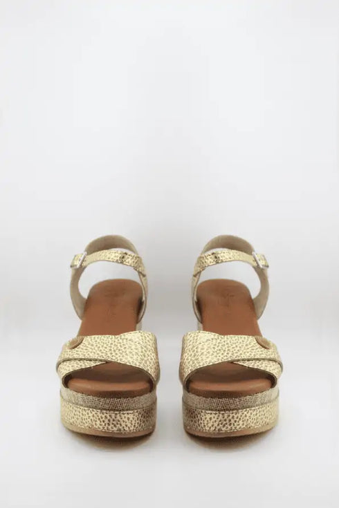 Oh My Sandals Platform Espadrille Sandals with Ankle Strap