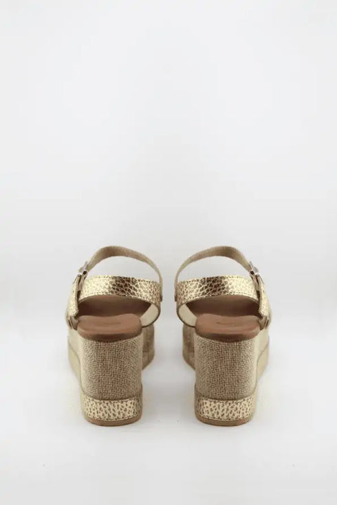 Oh My Sandals Platform Espadrille Sandals with Ankle Strap