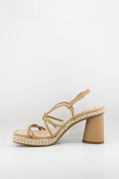 Gaimo Strappy Block Heel Espadrille Sandal