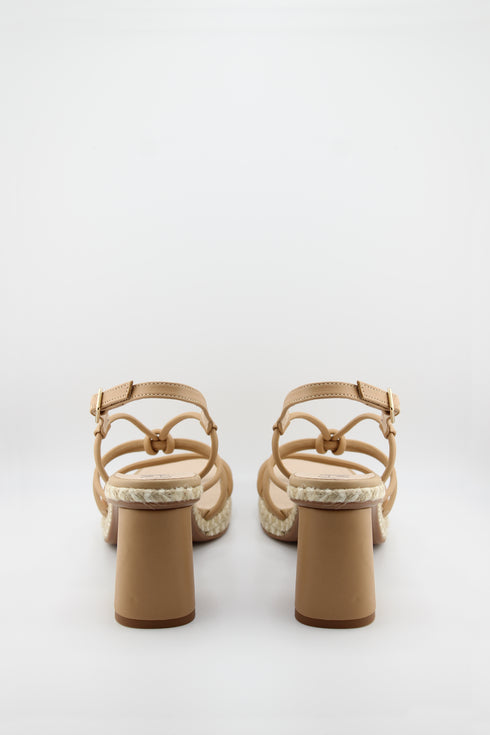 Gaimo Strappy Block Heel Espadrille Sandal