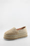 Gaimo Woven Platform Espadrille Slip-Ons