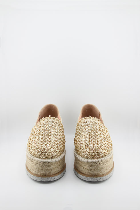 Gaimo Woven Platform Espadrille Slip-Ons