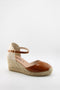 Gaimo Espadrille Wedge Sandals with Ankle Strap