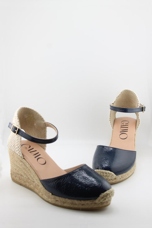 Gaimo Espadrille Wedge Sandals with Ankle Strap