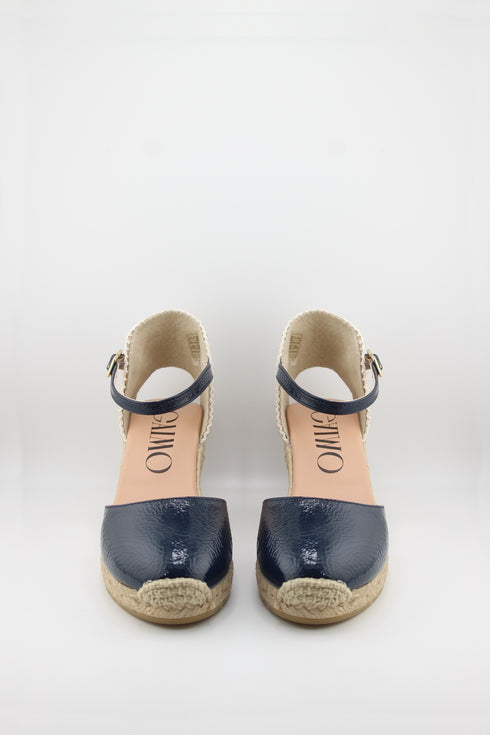 Gaimo Espadrille Wedge Sandals with Ankle Strap