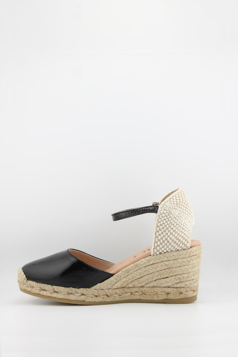 Gaimo Espadrille Wedge Sandals with Ankle Strap