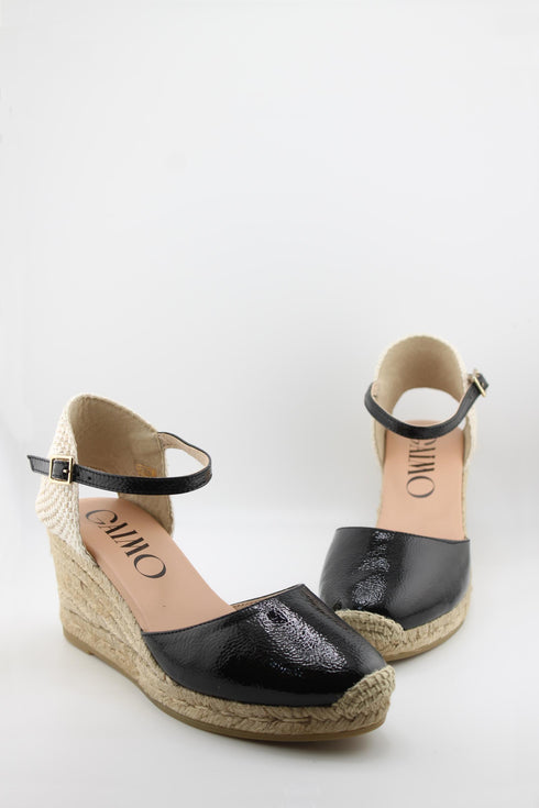 Gaimo Espadrille Wedge Sandals with Ankle Strap