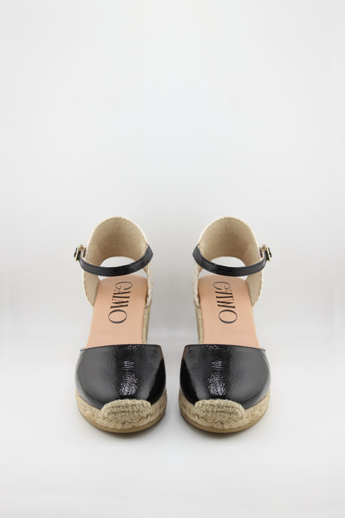 Gaimo Espadrille Wedge Sandals with Ankle Strap