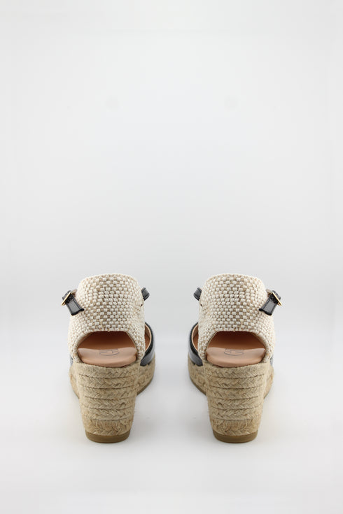Gaimo Espadrille Wedge Sandals with Ankle Strap