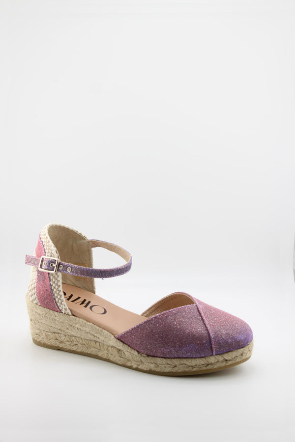 Gaimo Espadrille Wedge with Ankle Strap