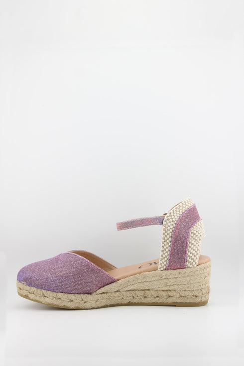 Gaimo Espadrille Wedge with Ankle Strap