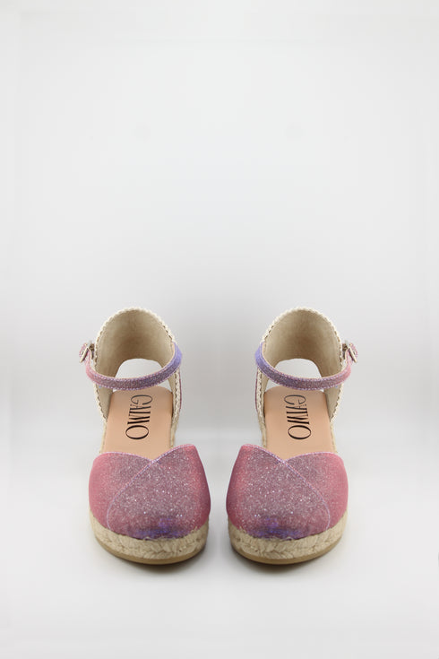 Gaimo Espadrille Wedge with Ankle Strap