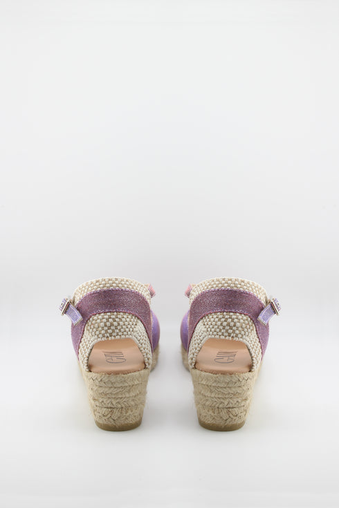Gaimo Espadrille Wedge with Ankle Strap