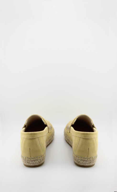 Gaimo Suede Espadrille Loafer with Stitching