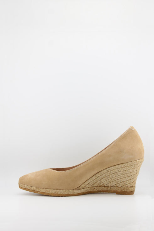 Gaimo Suede Espadrille Wedge Pumps