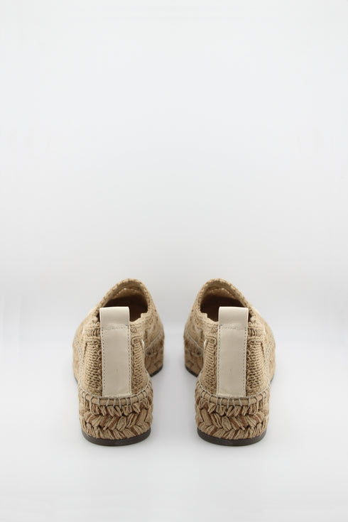 Gaimo Crochet Espadrille Slip-On Flats
