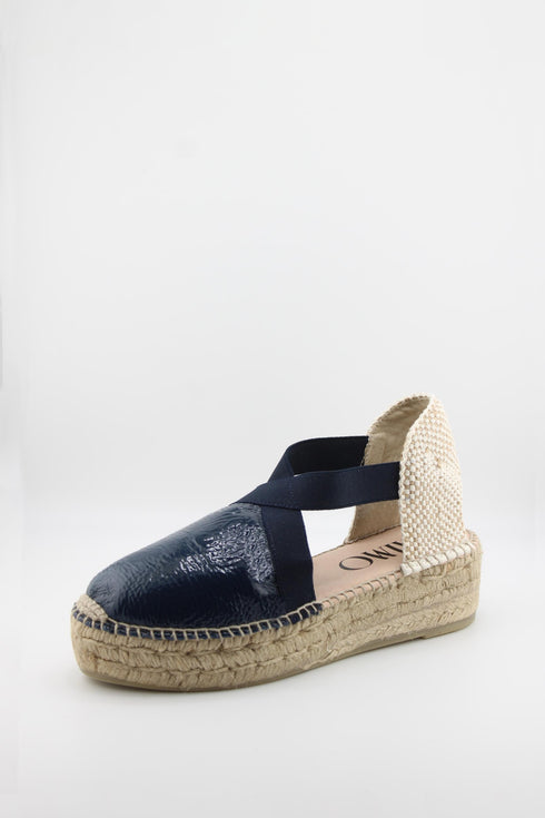 Gaimo Espadrille Flats with Crossed Straps