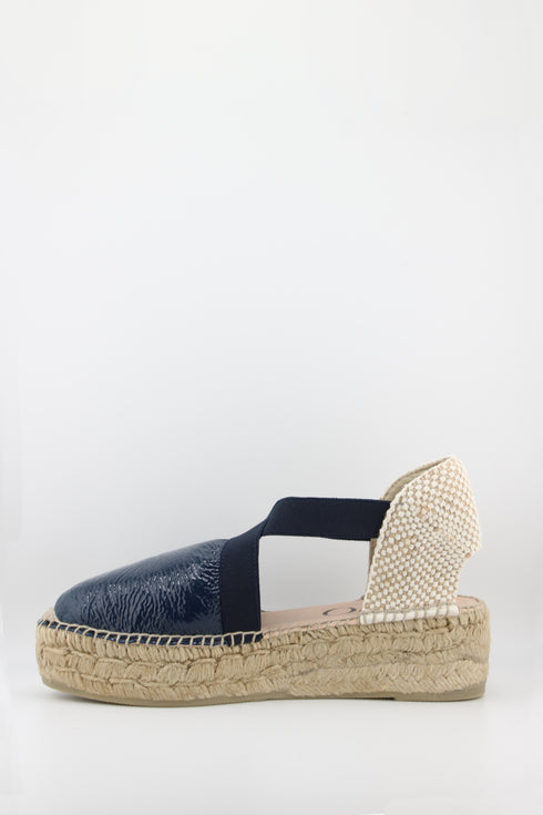 Gaimo Espadrille Flats with Crossed Straps