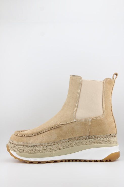 Gaimo Suede Chelsea Boot with Espadrille Sole