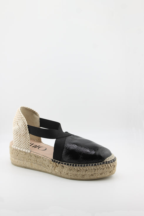Gaimo Espadrille Flats with Crossed Straps