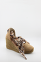 Gaimo Espadrille Wedge Sandal with Scarf Tie
