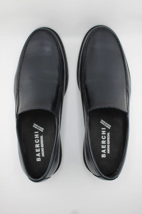Baerchi Men Classic Leather Slip-On Loafers