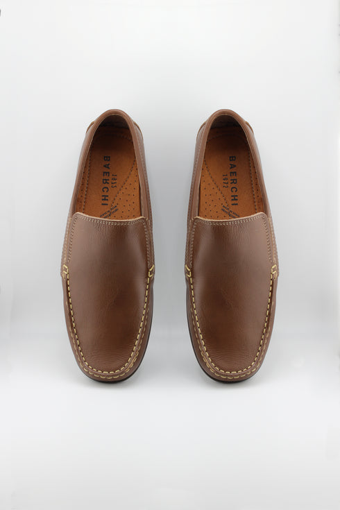 Baerchi Men Slip-On Loafer with Stitch Detail