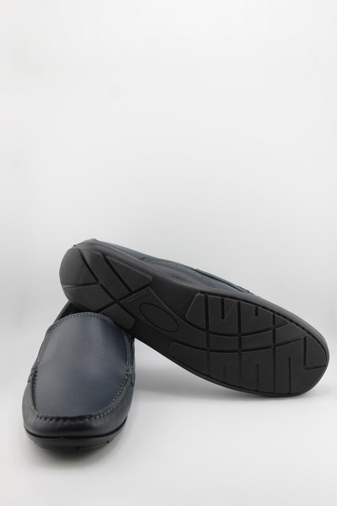 Baerchi Men Slip-On Loafer with Stitch Detail