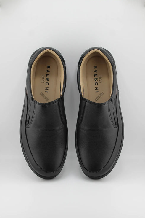 Baerchi Men Slip-On Leather Comfort Loafers