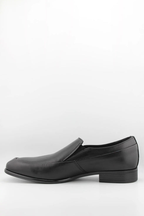 Baerchi Men Polished Leather Slip-On with Subtle Stitching