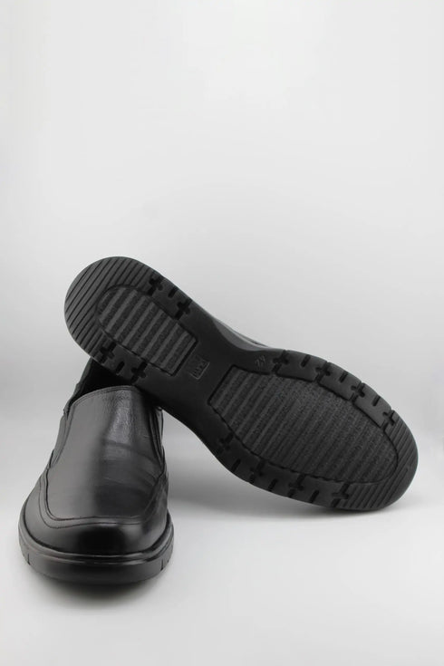 Baerchi Men Leather Slip-On Loafers with Cushioned Sole