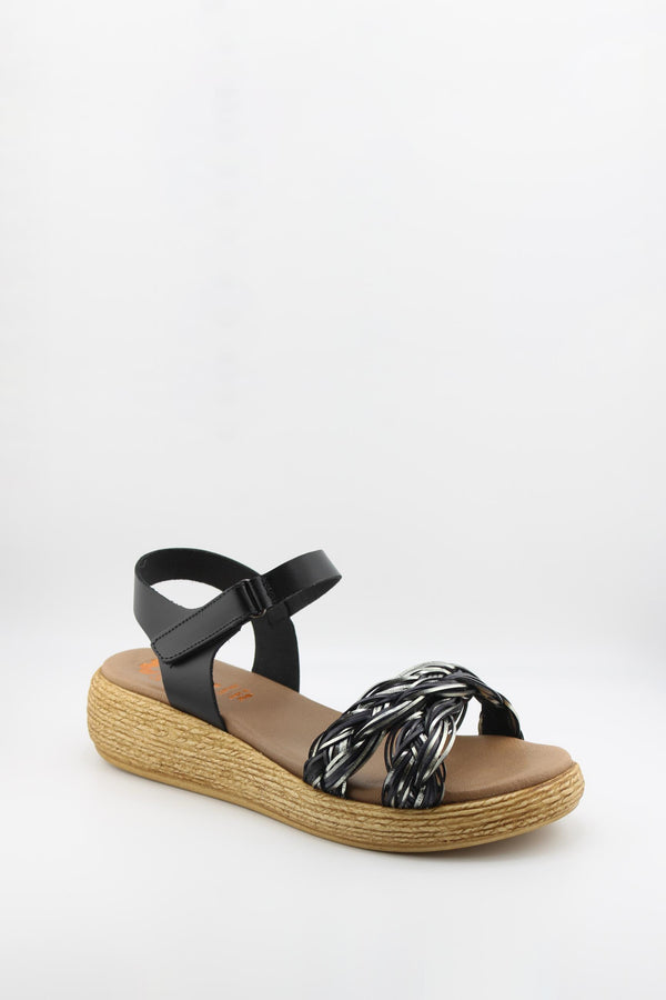 Porronet Braided Espadrille Wedge Sandals