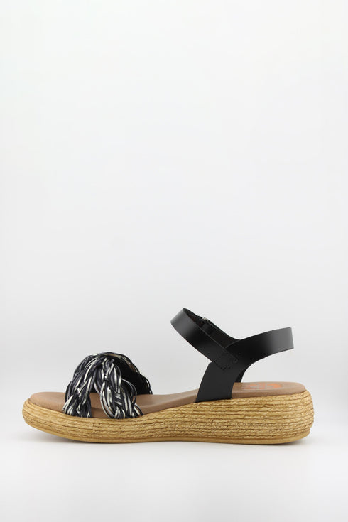 Porronet Braided Espadrille Wedge Sandals
