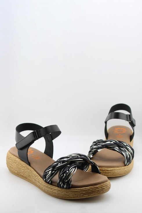 Porronet Braided Espadrille Wedge Sandals