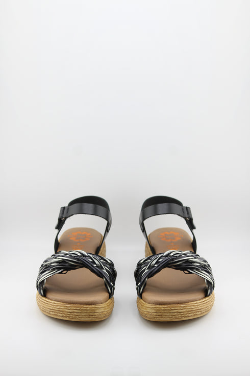 Porronet Braided Espadrille Wedge Sandals