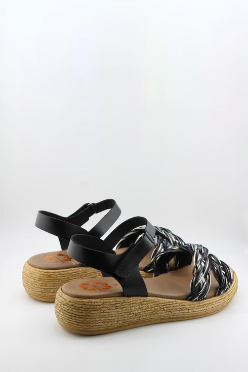 Porronet Braided Espadrille Wedge Sandals