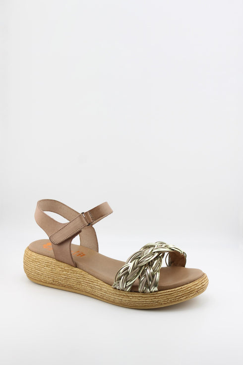 Porronet Braided Espadrille Wedge Sandals