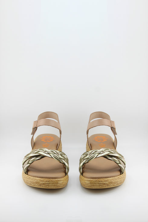 Porronet Braided Espadrille Wedge Sandals