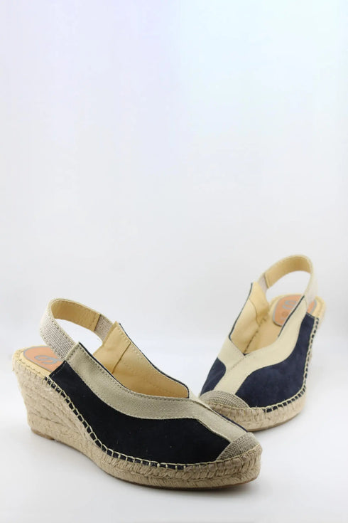 Salvi Calzados Espadrille Wedge Slingback Sandal