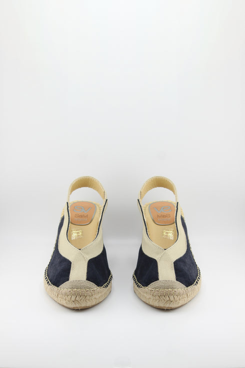 Salvi Calzados Espadrille Wedge Slingback Sandal