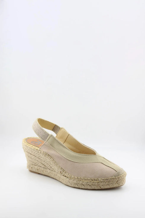 Salvi Calzados Espadrille Wedge Slingback Sandal