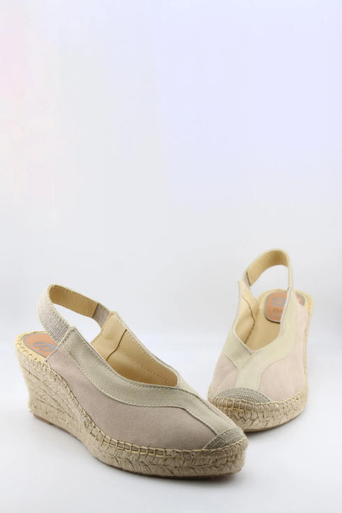 Salvi Calzados Espadrille Wedge Slingback Sandal