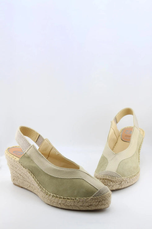 Salvi Calzados Espadrille Wedge Slingback Sandal