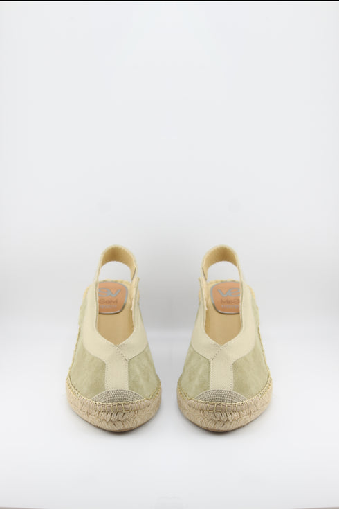 Salvi Calzados Espadrille Wedge Slingback Sandal