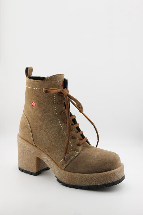 Robinson Suede Platform Lace-Up Ankle Boots