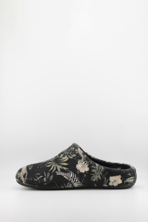 Verbenas Tropical Print Indoor Slipper