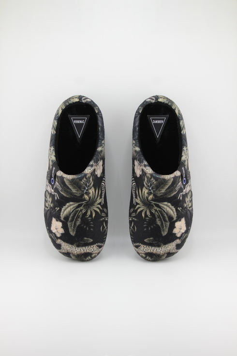 Verbenas Tropical Print Indoor Slipper