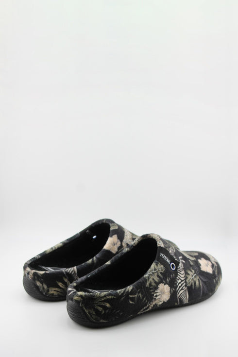Verbenas Tropical Print Indoor Slipper