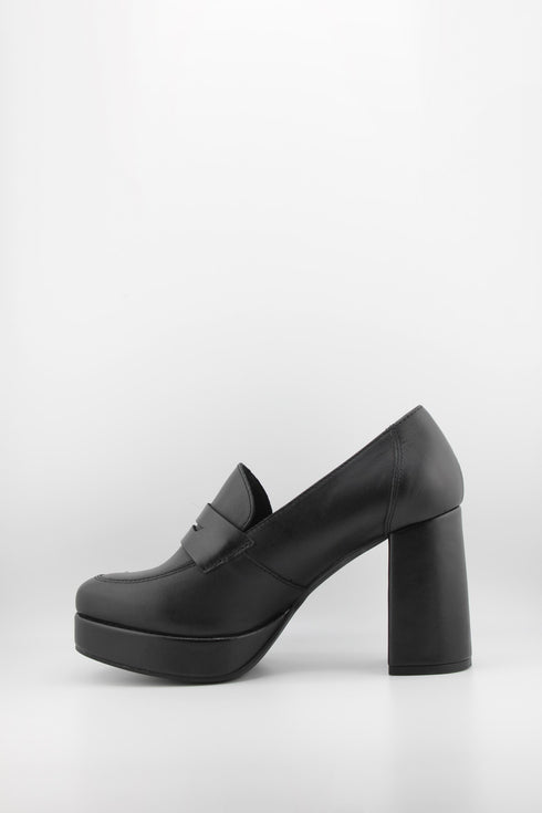 Ragazza Chunky Block Heel Loafers