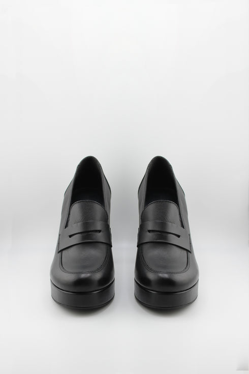 Ragazza Chunky Block Heel Loafers